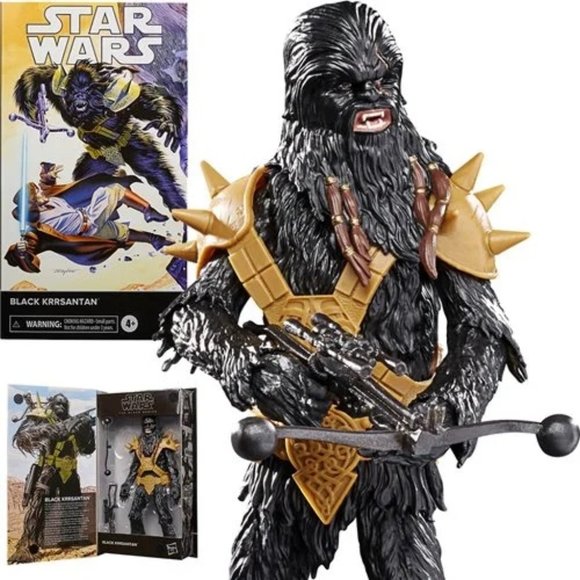 NEW! Star Wars The Black Series Black Krrsantan 6-Inch Action Figure - Picture 1 of 10